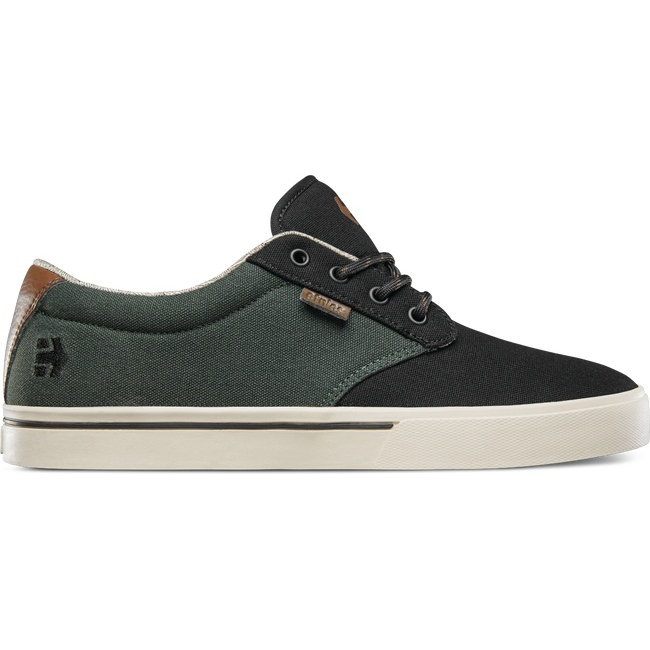 Etnies JAMESON 2 ECO Skor Herr Svarta/Gröna - FUB-369820